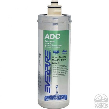 COMMERCIAL WATER DISTRIBUTING Commercial Water Distributing EVERPURE-EV9592-06 ADC Replacement Filter Cartridge EVERPURE-EV9592-06